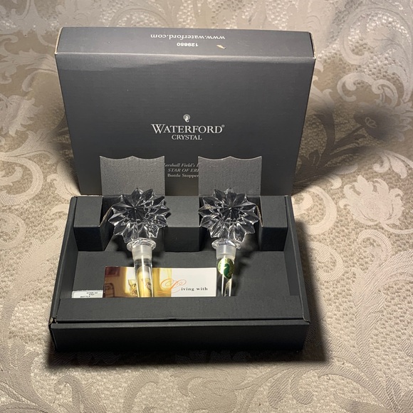 Waterford Other - Waterford Crystal Star of Erin  Bottle Stoppers